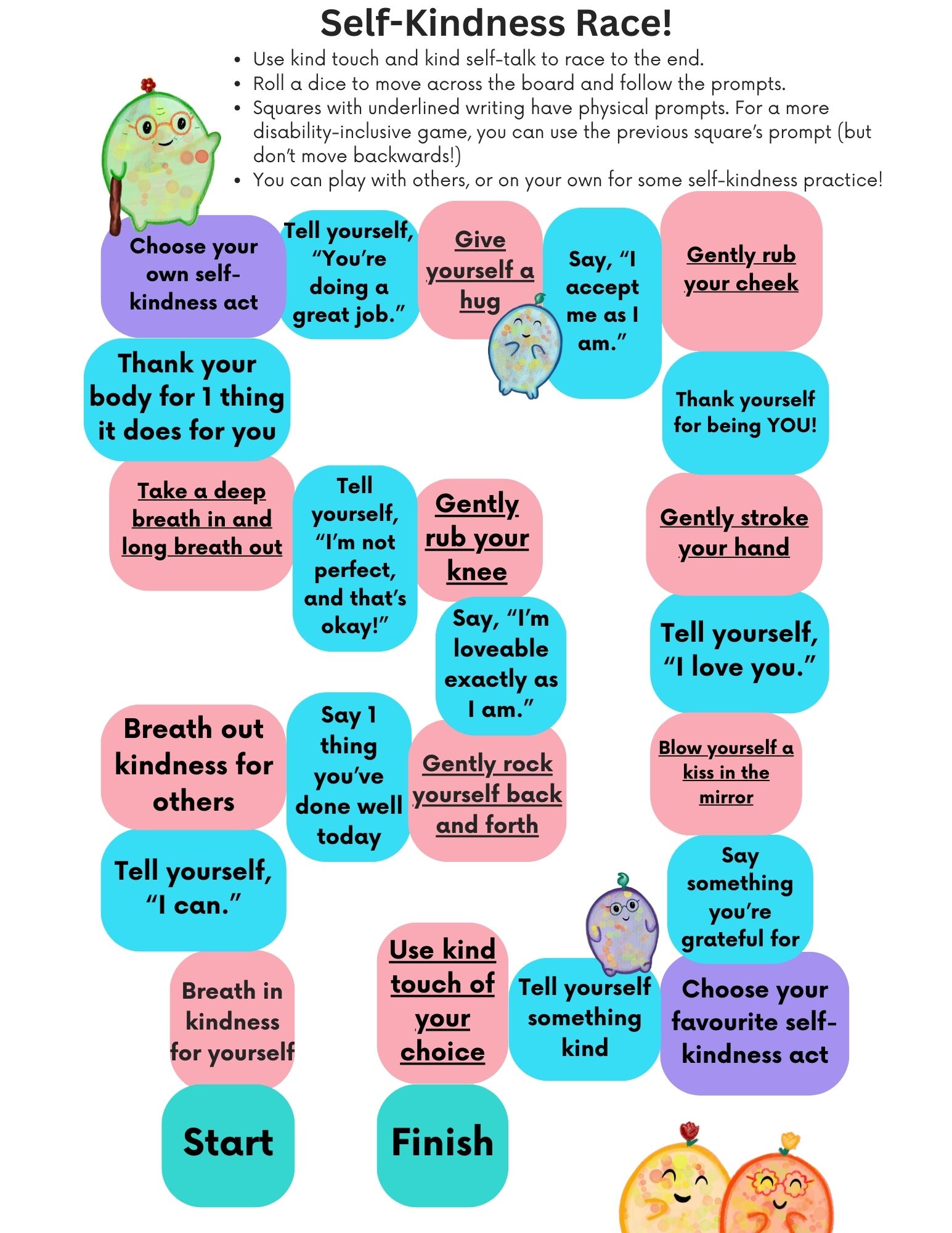 Self-Kindness Race!